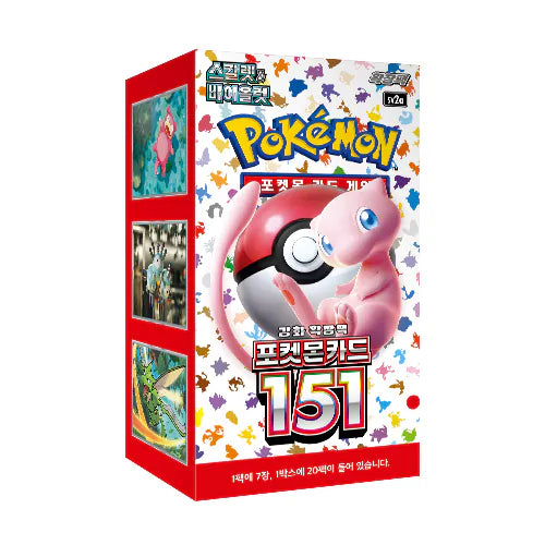 Pokémon Card 151 Booster Box (Korea)