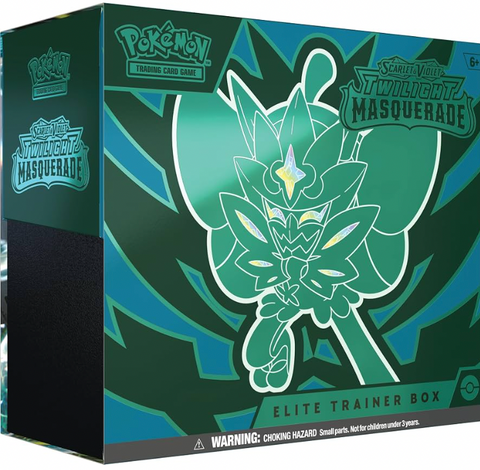Pokémon Scarlet & Violet Twilight Masquerade Elite Trainer Box (English)