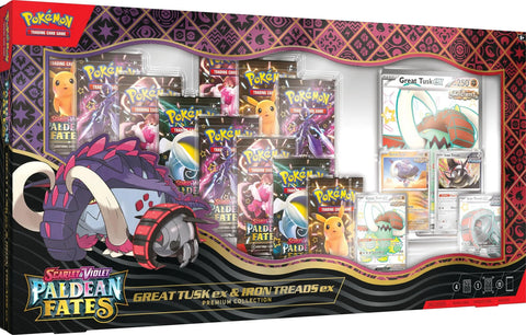 Paldean Fates Great Tusk ex Premium Collection (English)