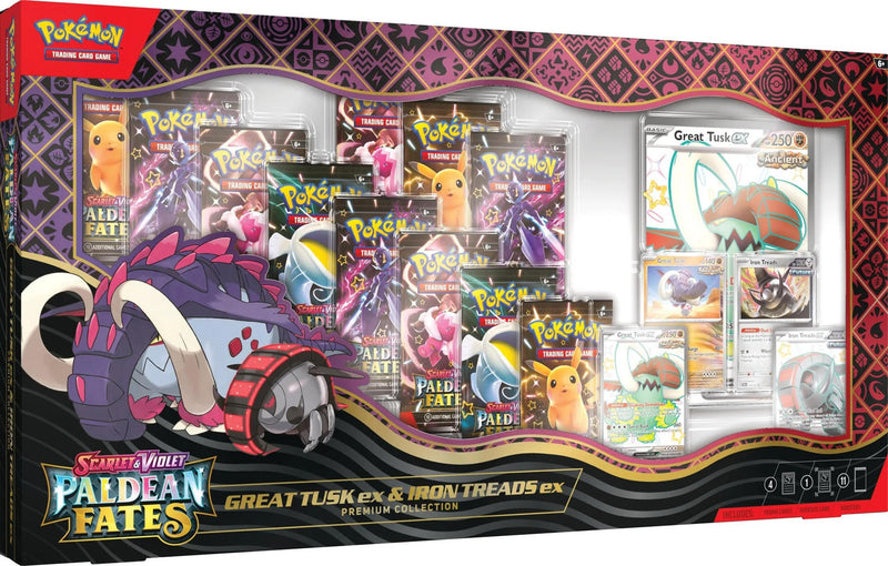 Paldean Fates Great Tusk ex Premium Collection (English)