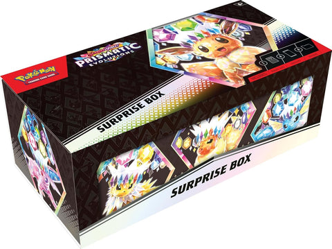 Pokémon Scarlet & Violet Prismatic Evolutions Surprise Box (English)