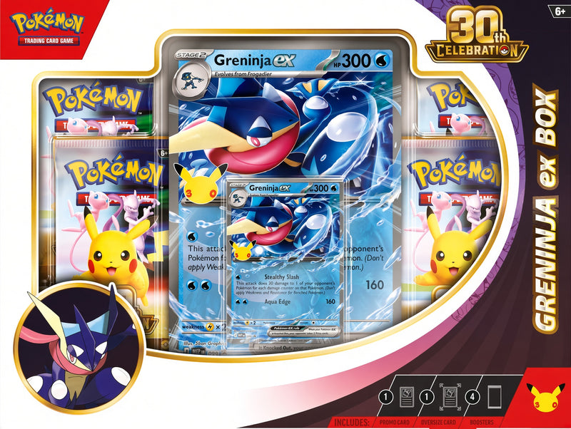 TCG: 30th Celebration Greninja ex Box (English)