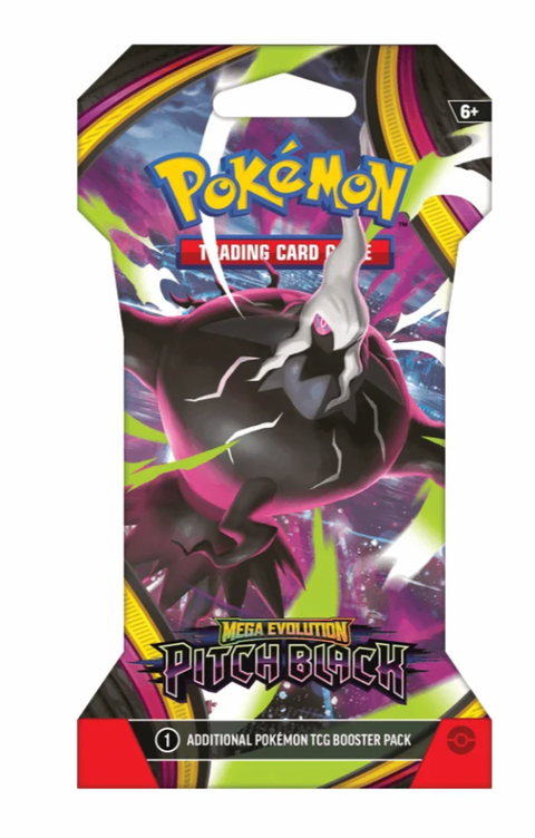 Mega Evolution Pitch Black - Sleeved Pack (English)