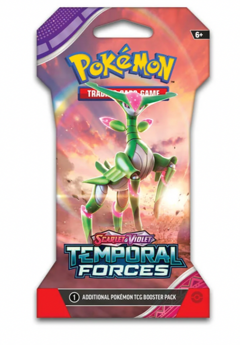 Scarlet & Violet Temporal Forces Sleeved Pack (English)